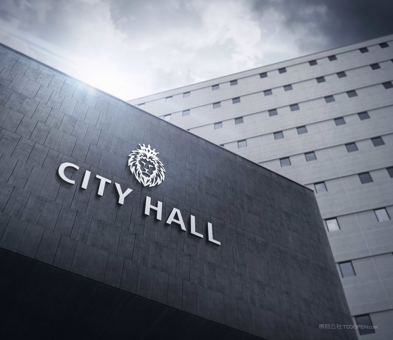 公司标志形象样机