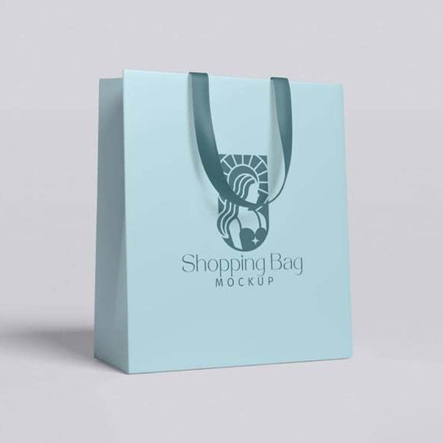 高档购物袋样机