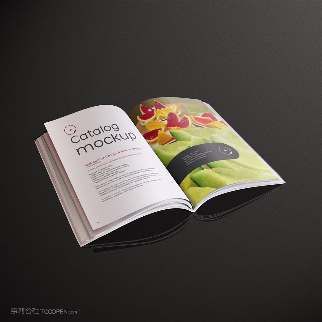 画册宣传册杂志展示样机