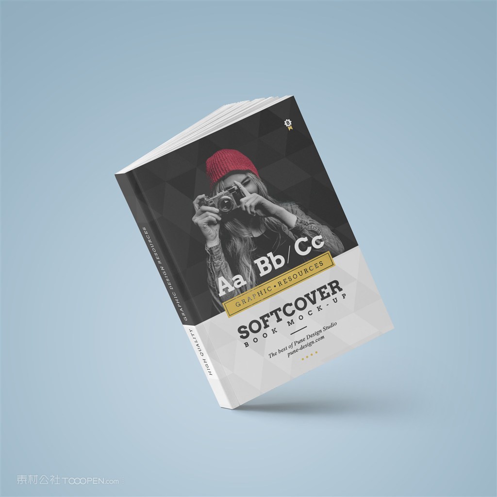 画册封面设计样机