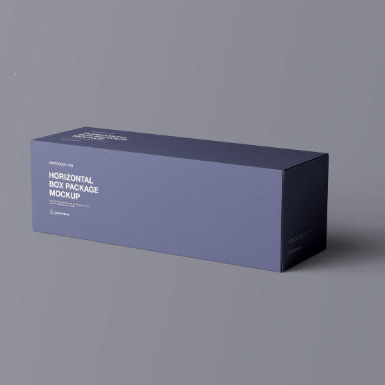 包装盒设计素材psd包装盒包装样机分层素材