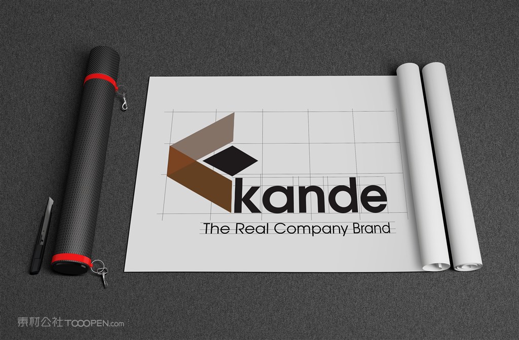 VI样机贴图模板