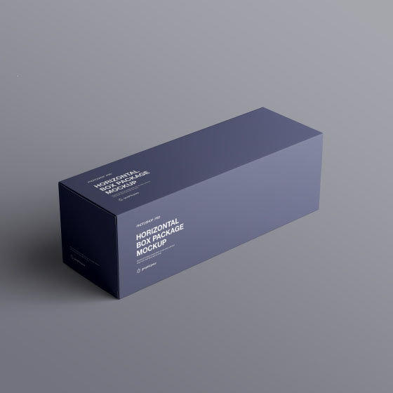 产品包装盒psd分层素材包装盒样机素材