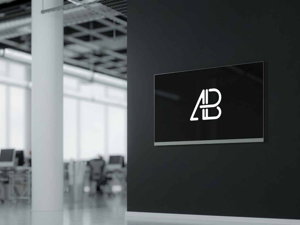 电视智能贴图样机