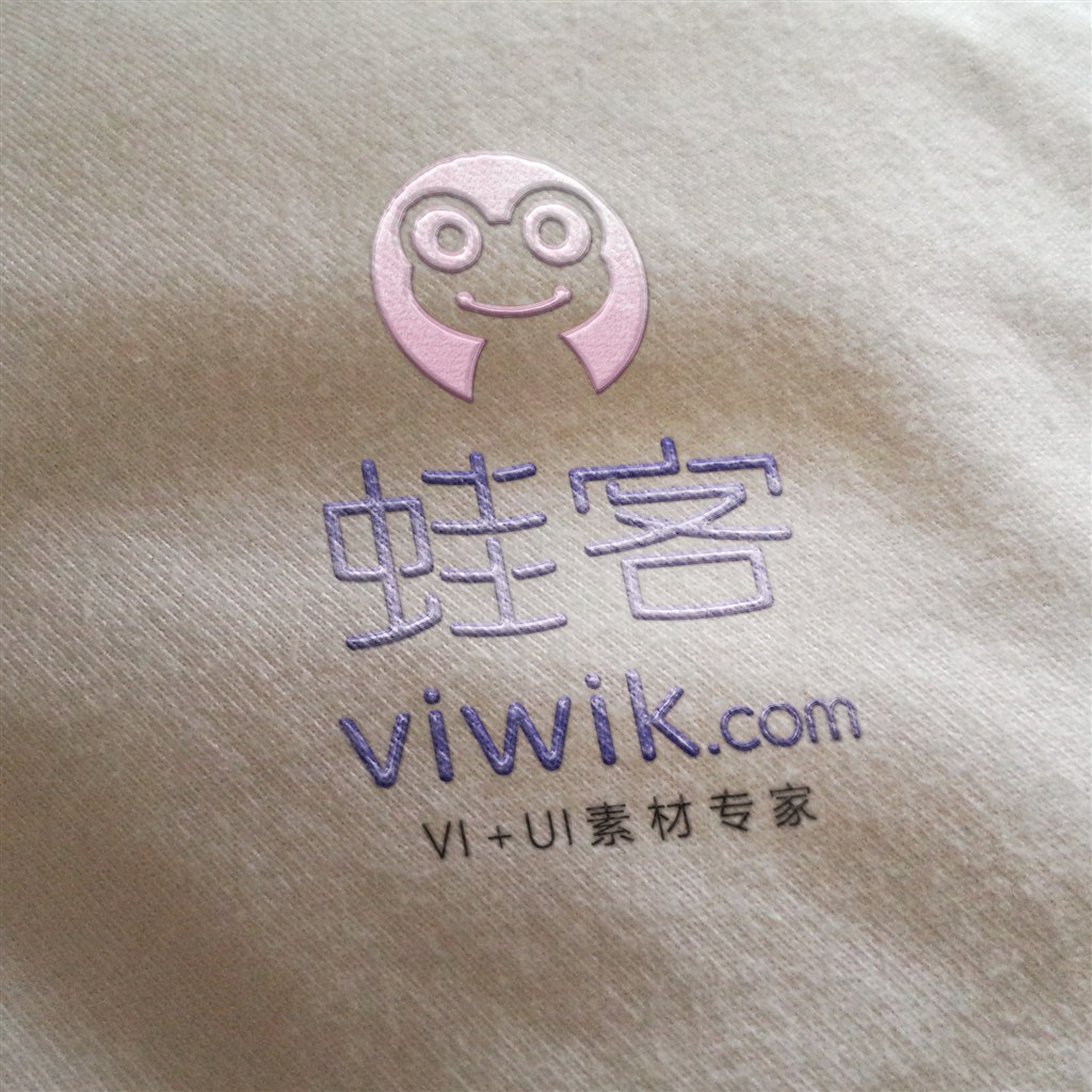 简约布料LOGO样机