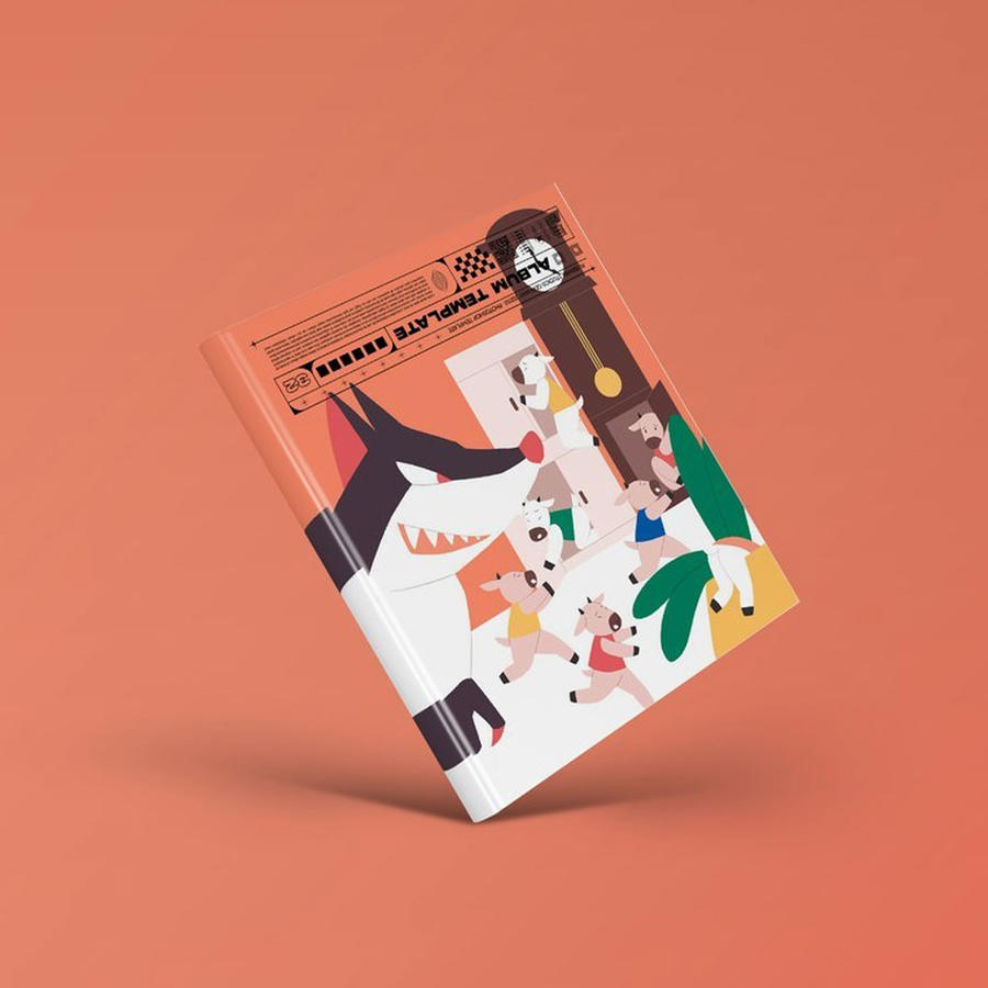 书籍装帧封面样机