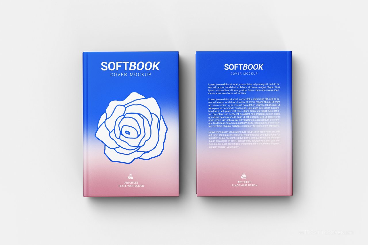 书籍封面样机