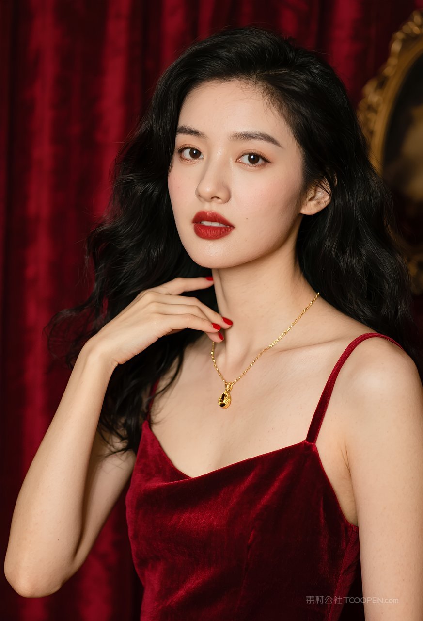 女性气质性感清纯写真美女时尚美丽