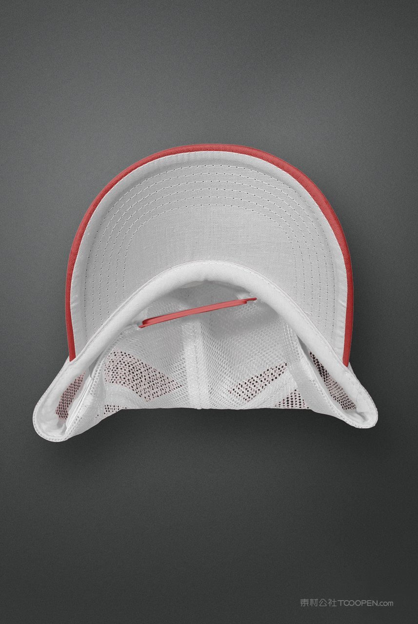 鸭舌帽子样机效果图棒球帽帽檐帽顶
