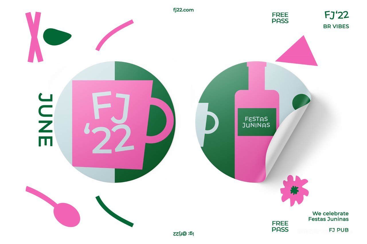 【2061期】奶茶咖啡果汁店品牌vi样机 (5)