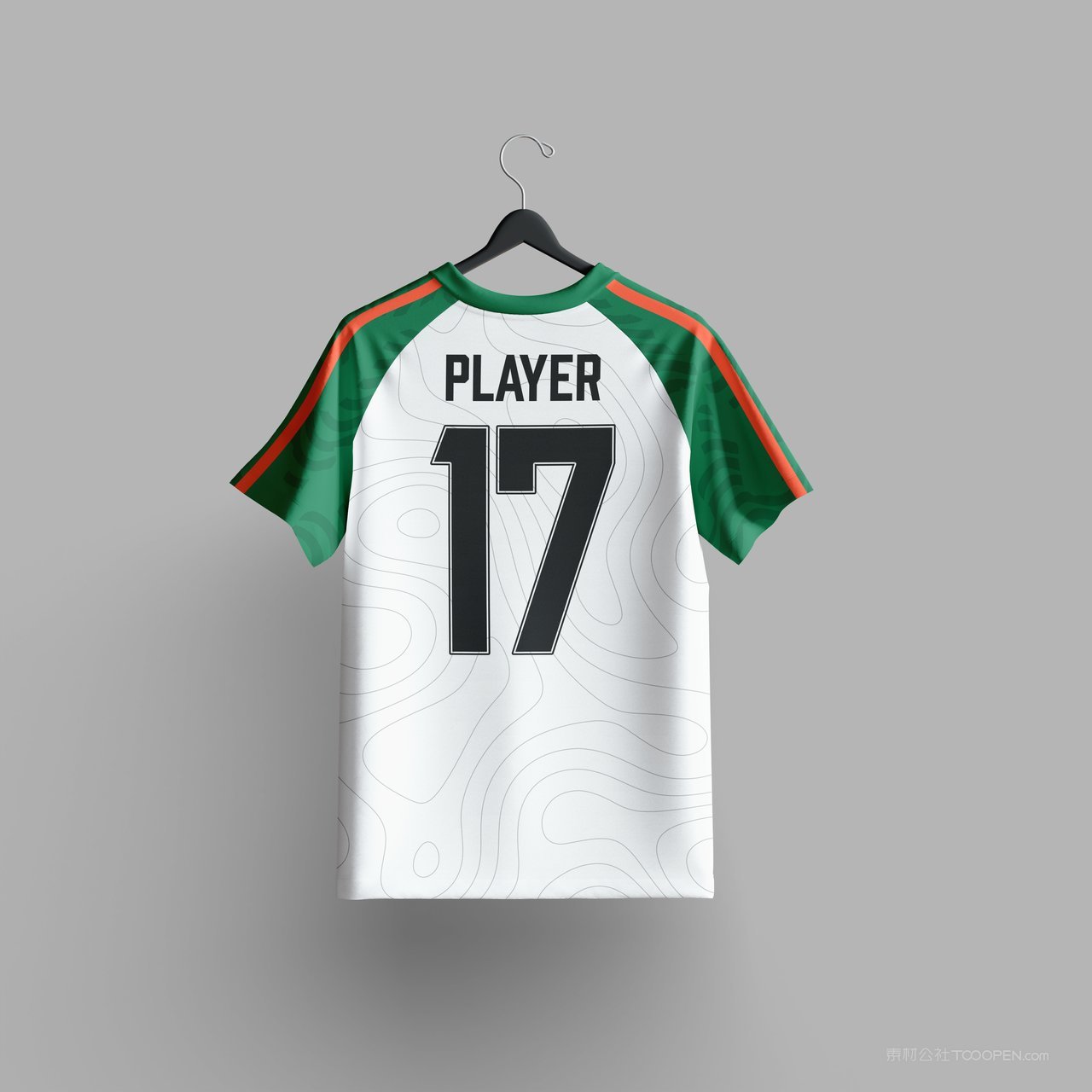足球球衣样机