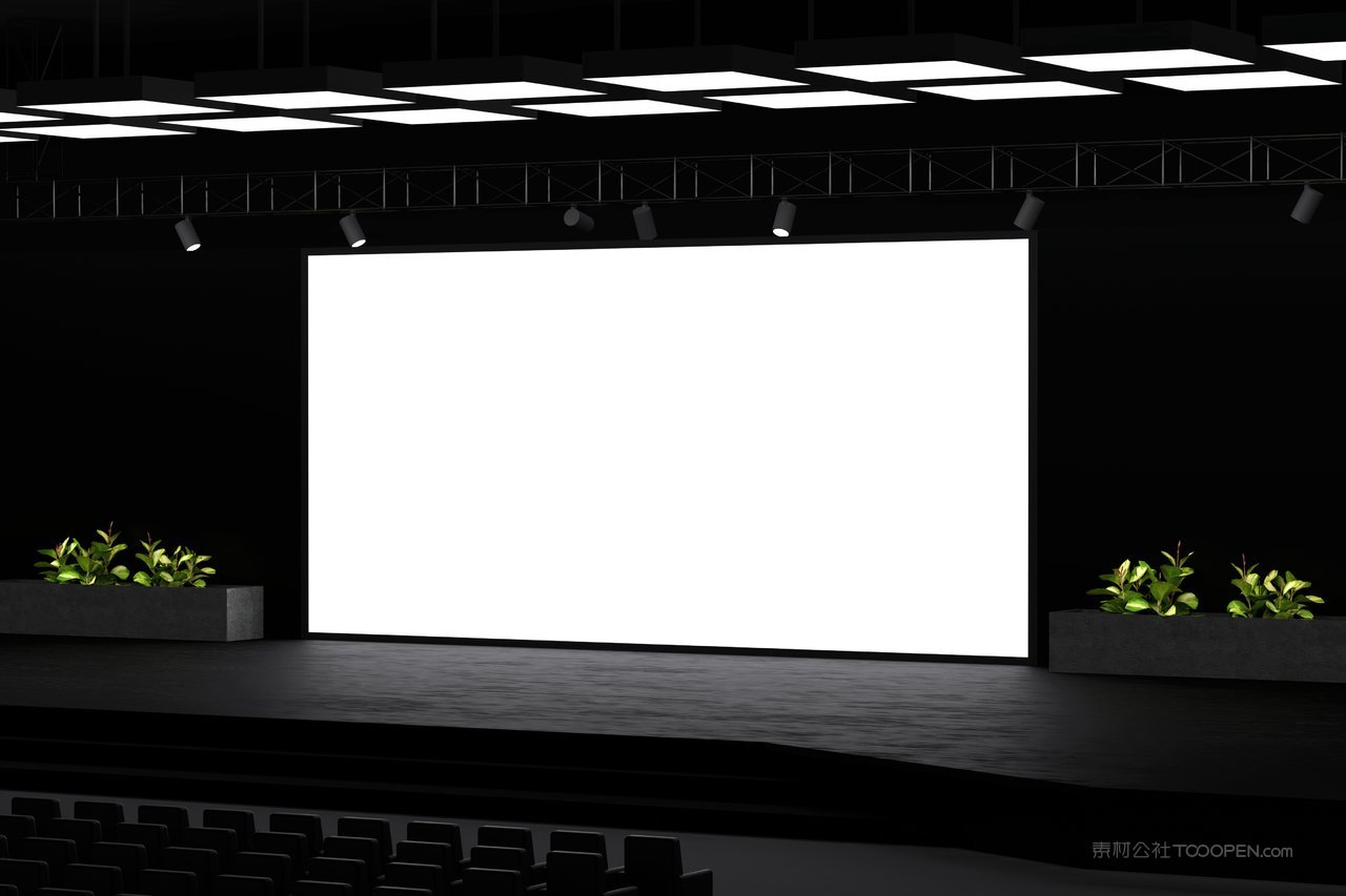 活动led屏幕样机