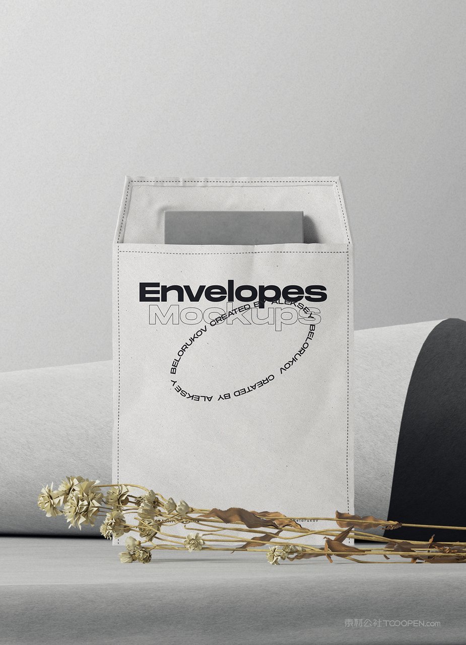 企业高档文件袋文件包场景样机 (2)