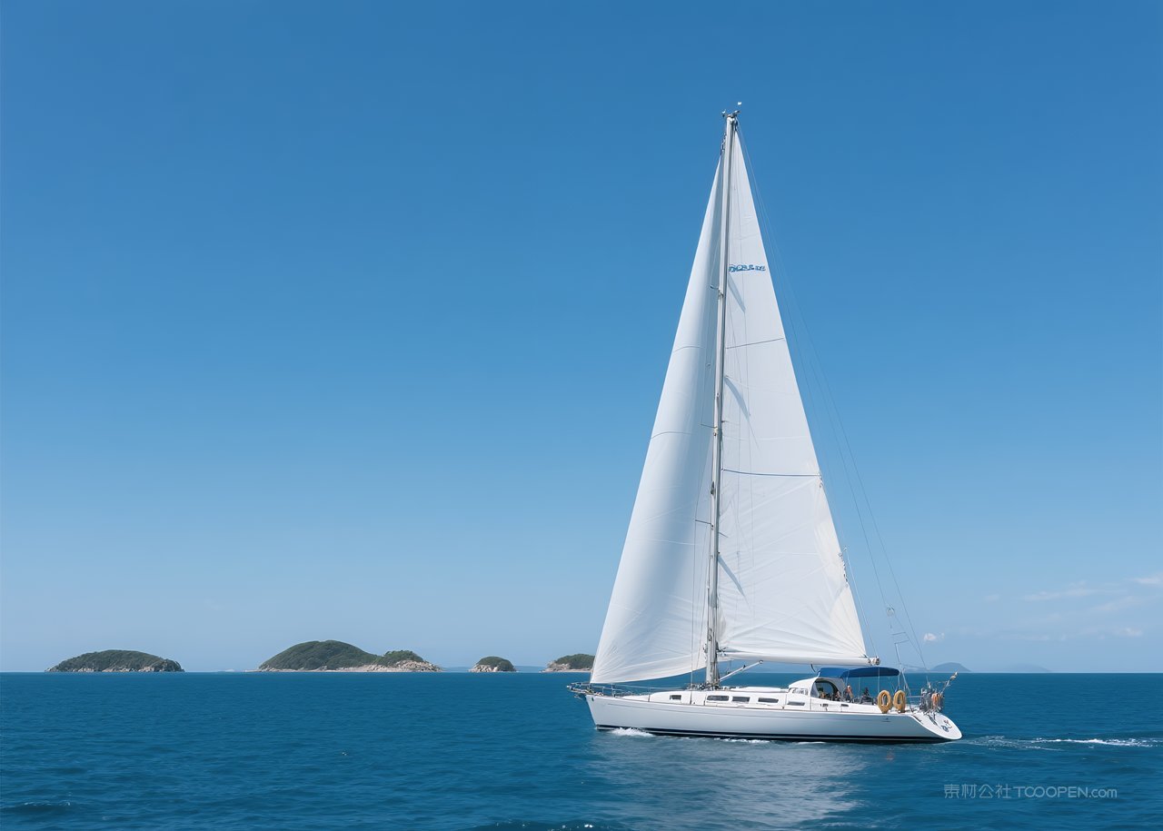 风景自然海滩唯美大海海景天空海边景观