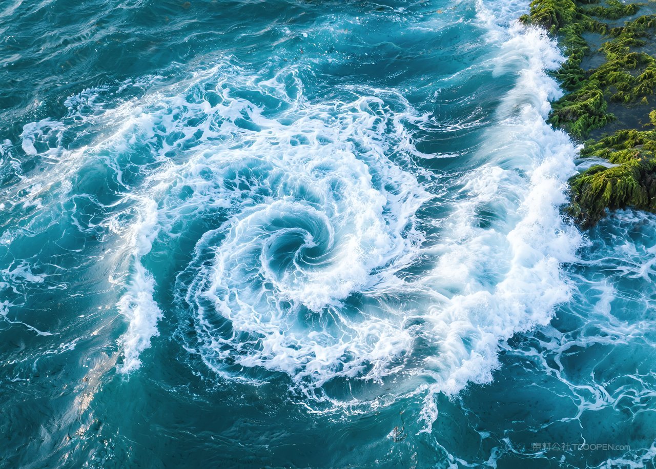 海滩天空大海唯美海边海浪景观海景