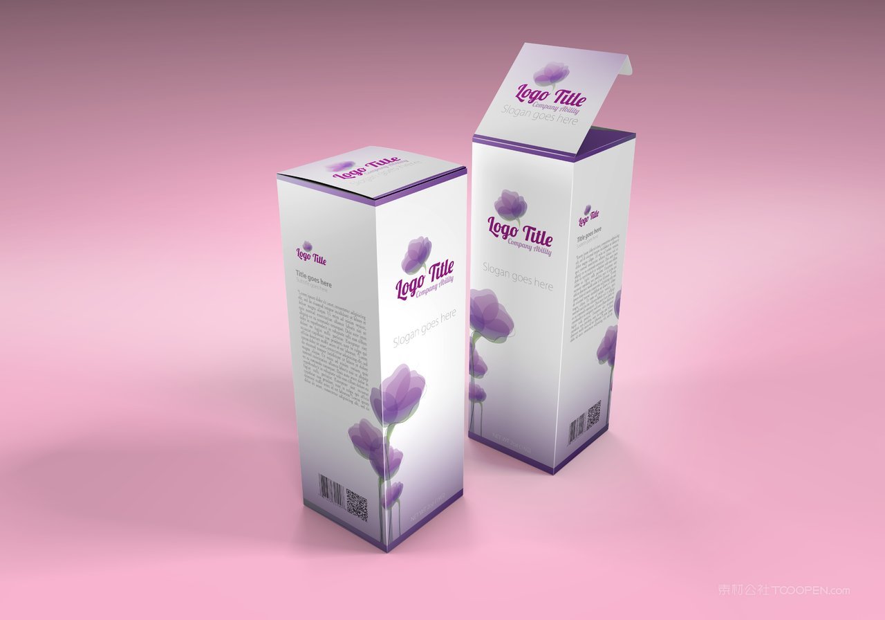 护肤品化妆品外包装产品瓶装包装样机 (4)