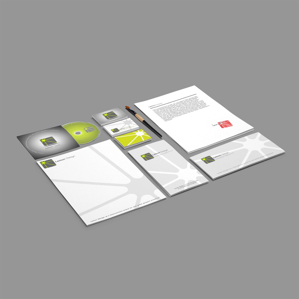 广告设计公司vi样机素材