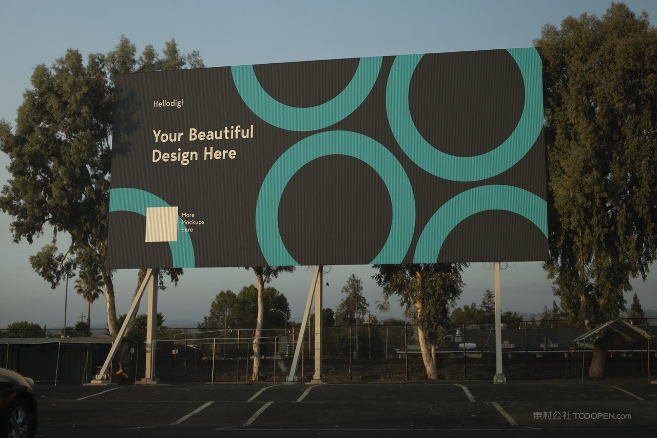 城市户外街头海报广告招贴实拍场景样机 (4)