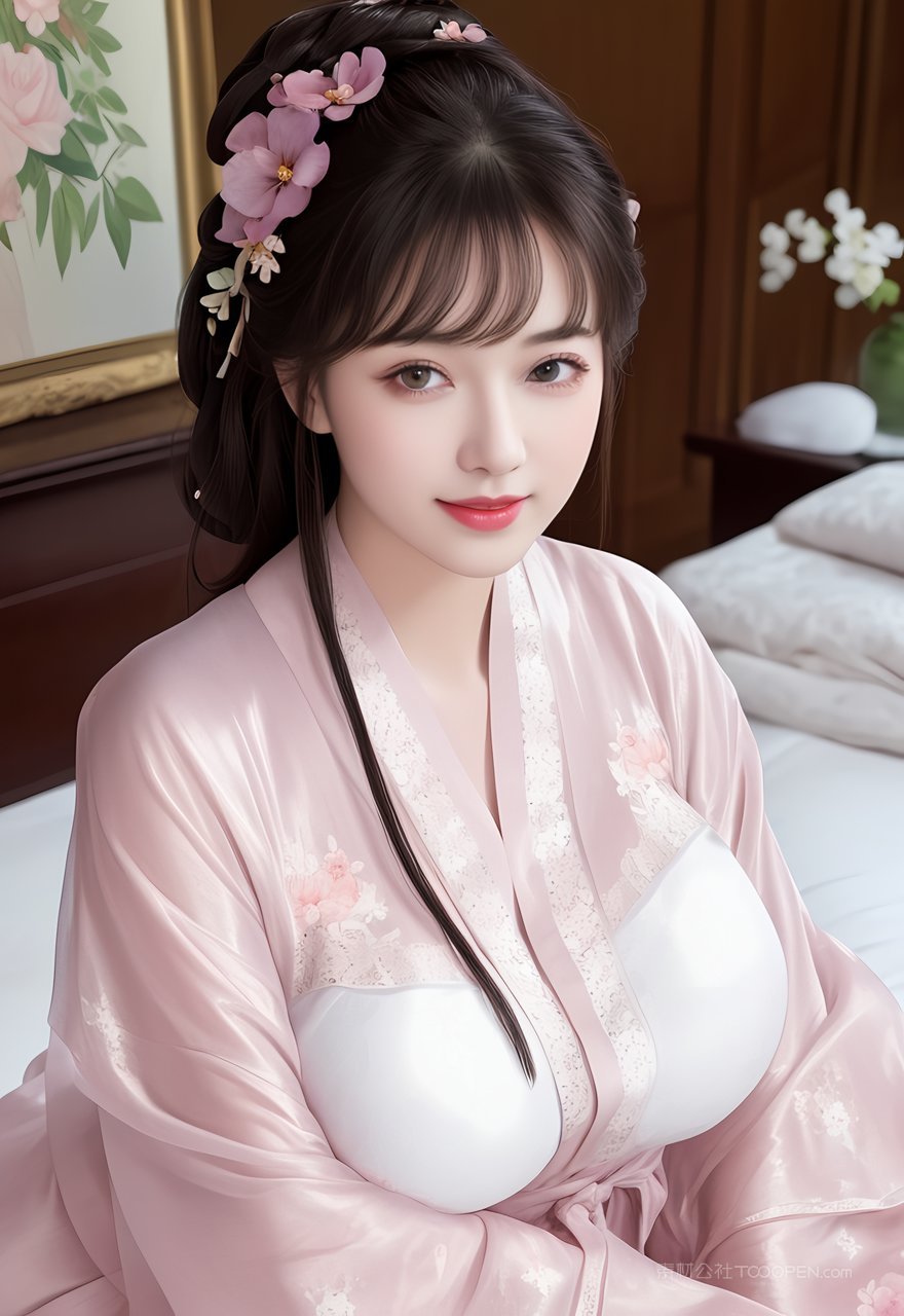 古风汉服装ai大胸美女居家照片大全