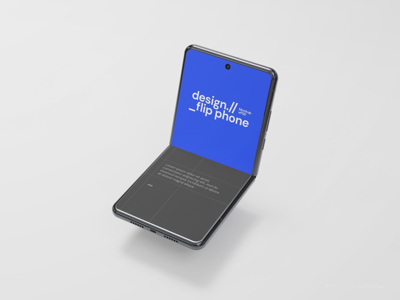 翻盖手机样机