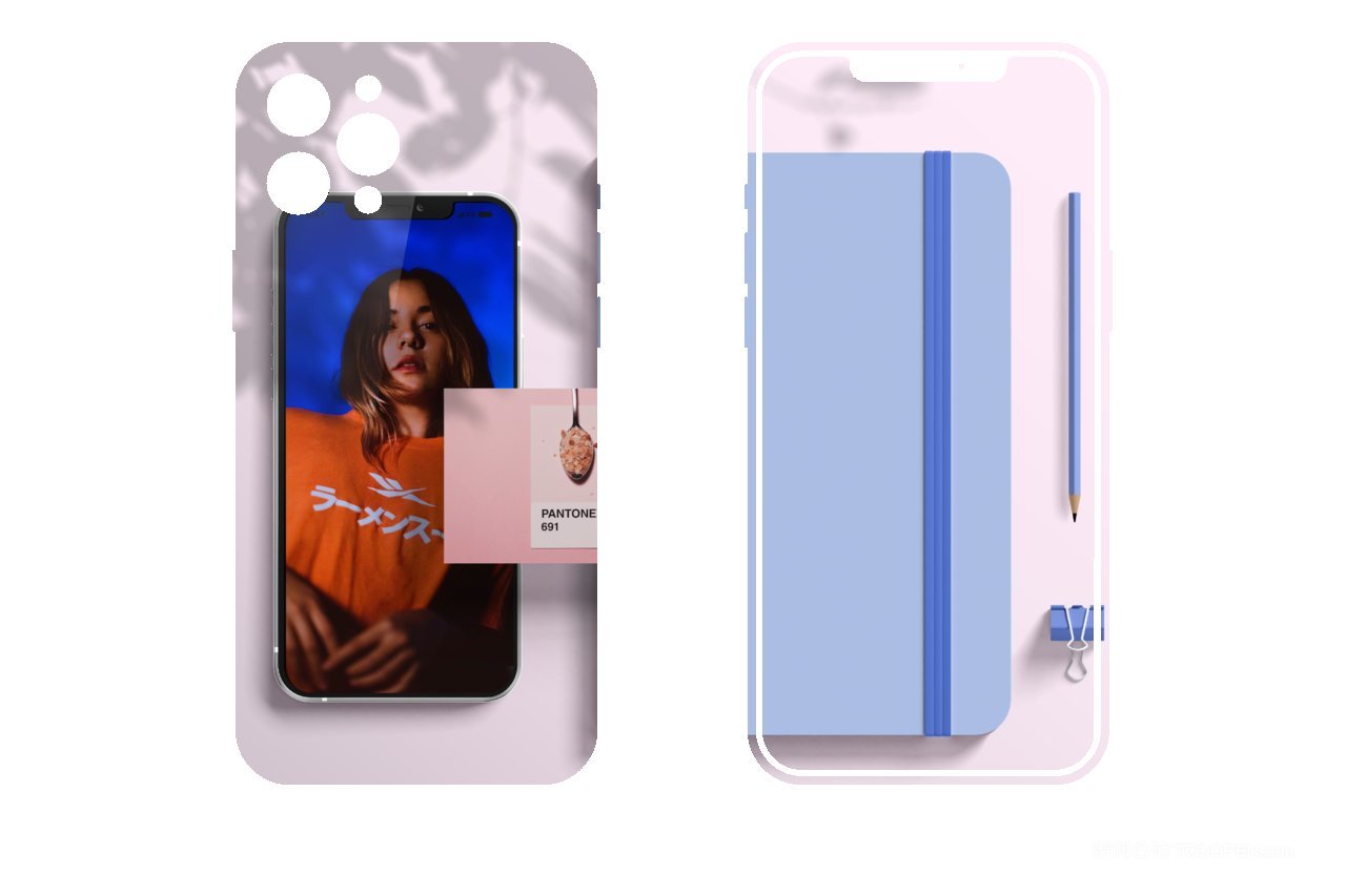 iphone13pro手机光影场景样机 (9)