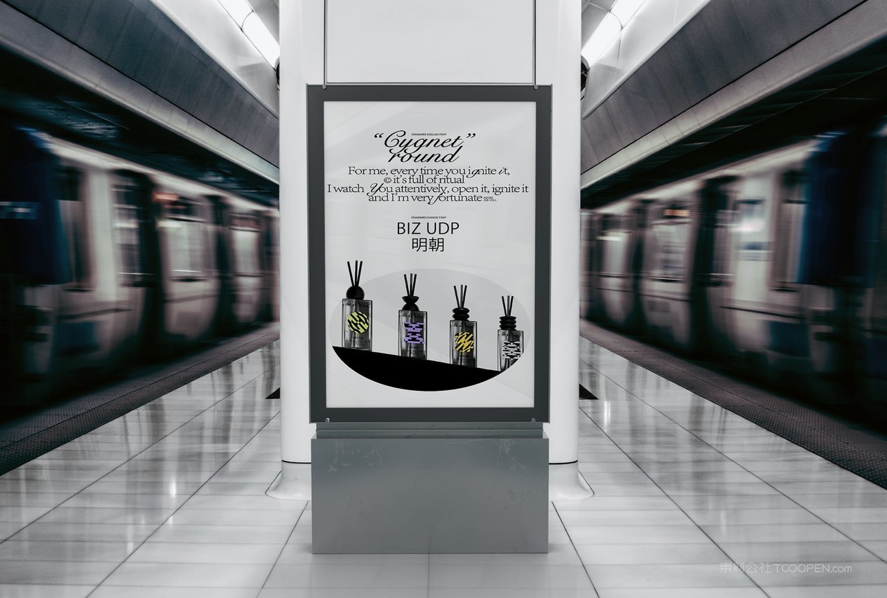 时尚文创展览艺术节音乐节展会活动品牌vi提案展示ps样机 (42)