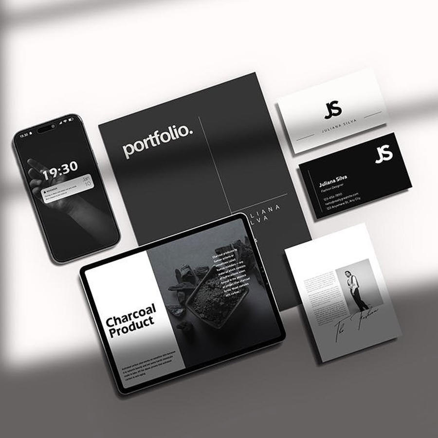 办公物品VI样机