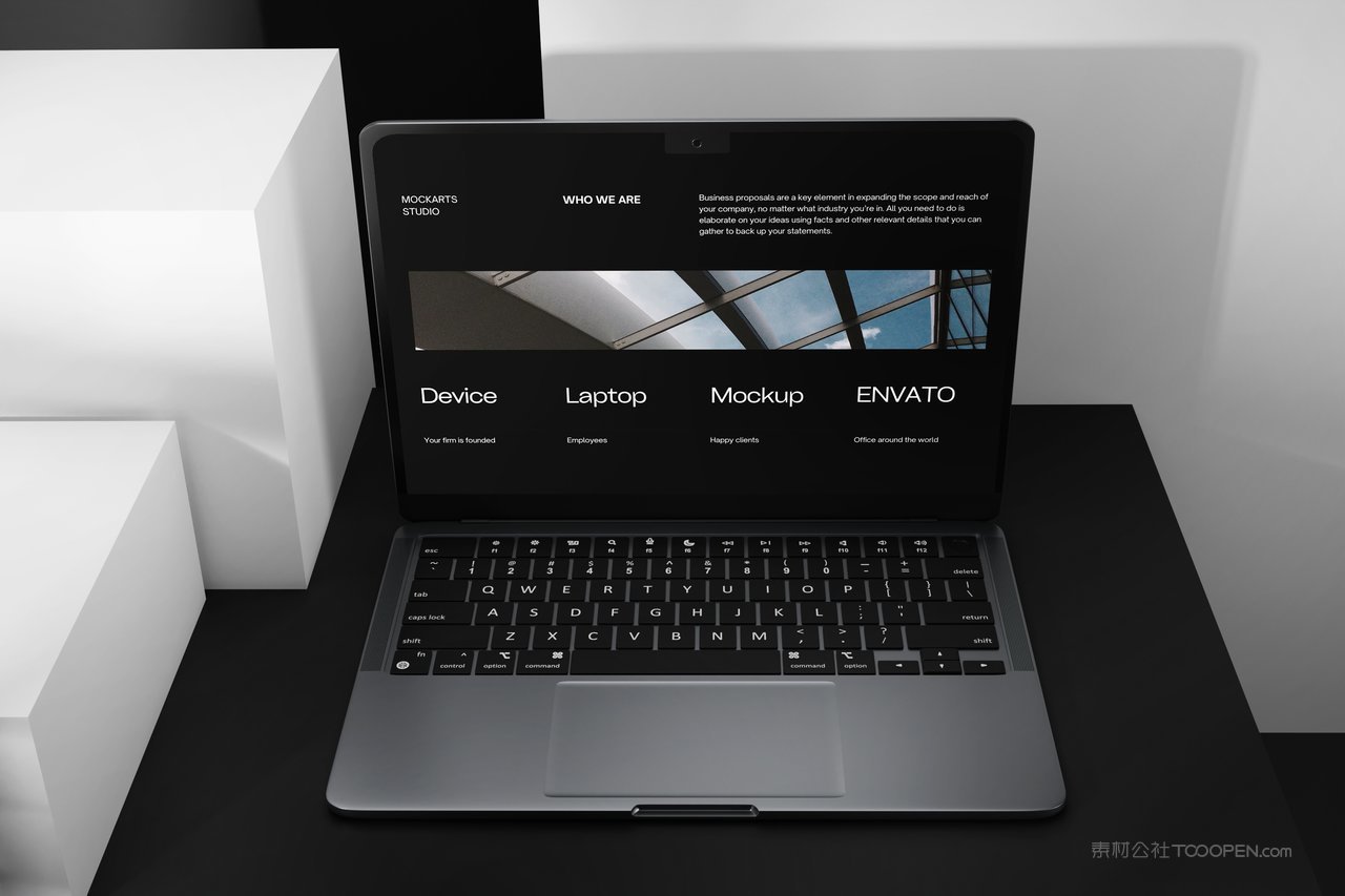 笔记本电脑屏幕样机