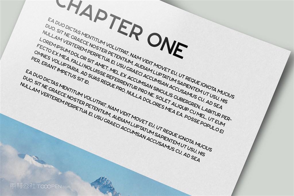 海报a4宣传单样贴图