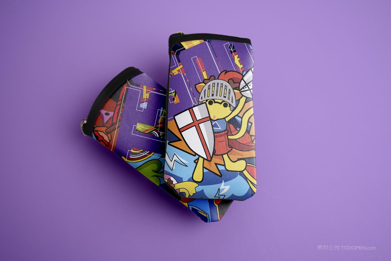 紫色潮流插画高端文旅品牌样机 (22)