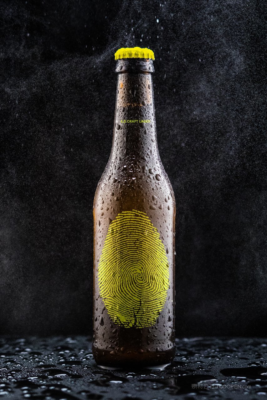 啤酒瓶装包装样机