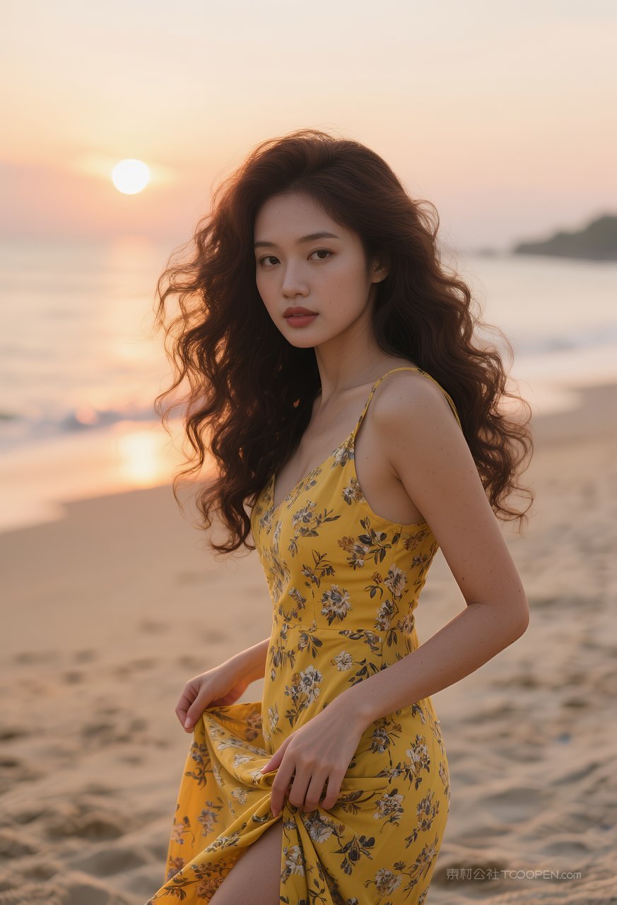 迷人美女少女动人时尚气质写真女性