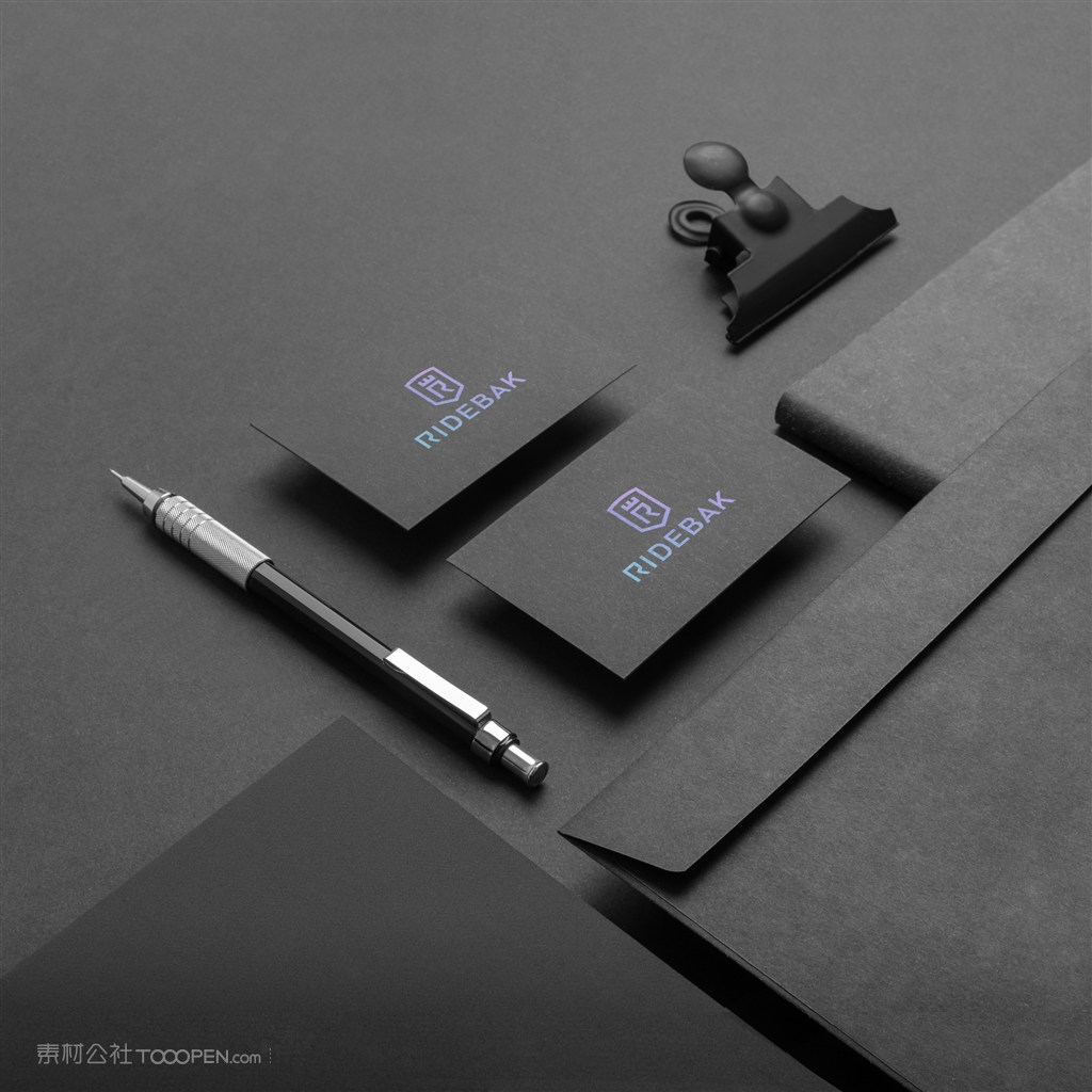 轻奢高端名片样机