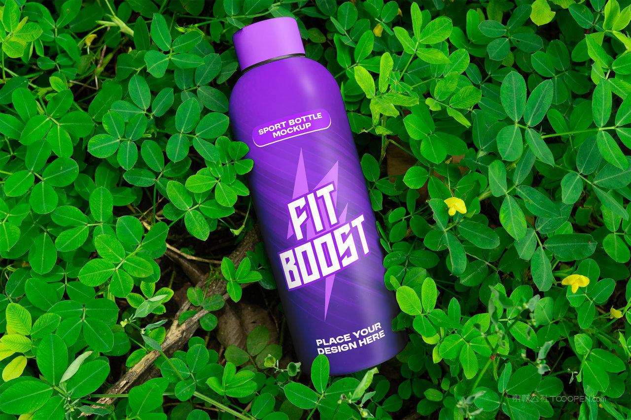 能量饮料瓶样机