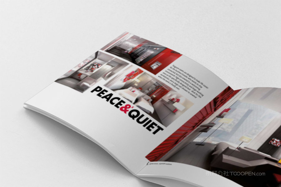 pages spread top企业画册杂志细节样机 (4)