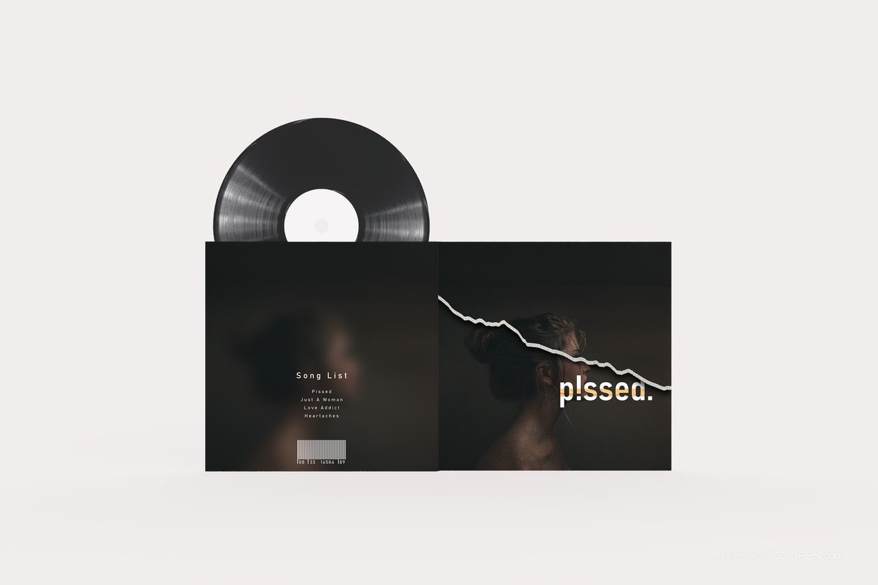 【2035期】黑胶专辑封面样机 (1)