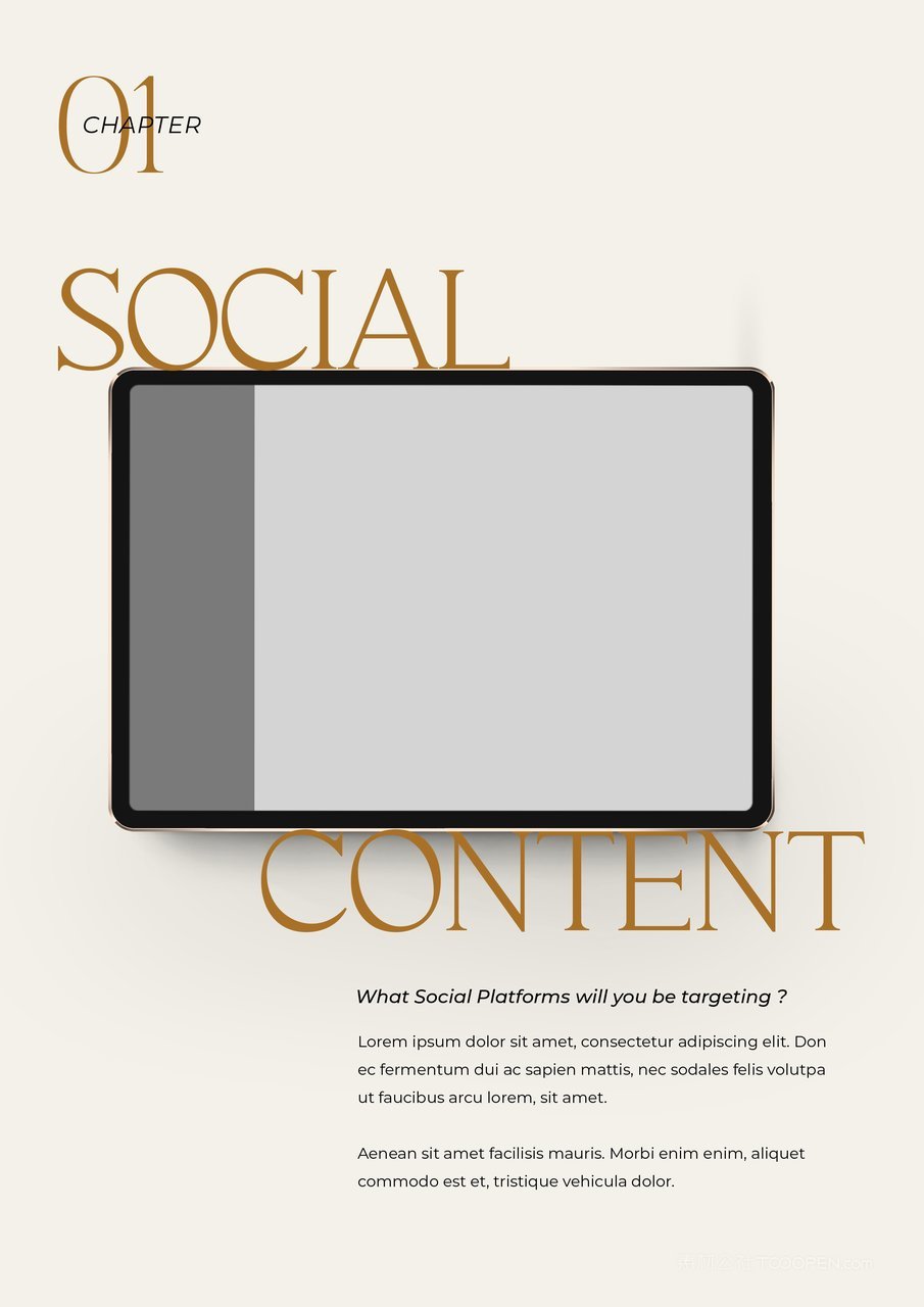 简约高级品牌手册工作表课程电子书籍记事本图文排版ps模板 (52)