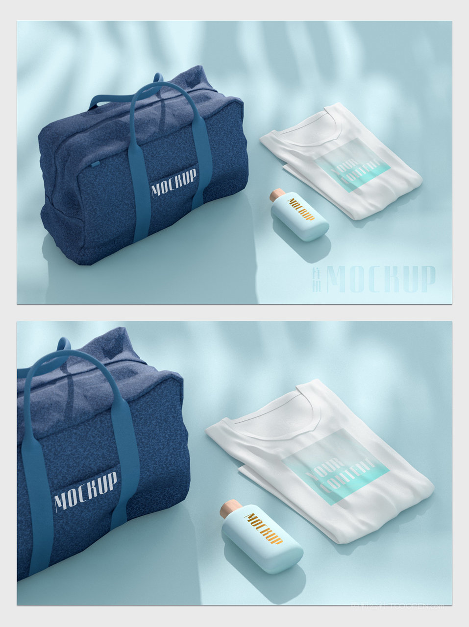 潮流运动服装运动品牌vi设计展示样机