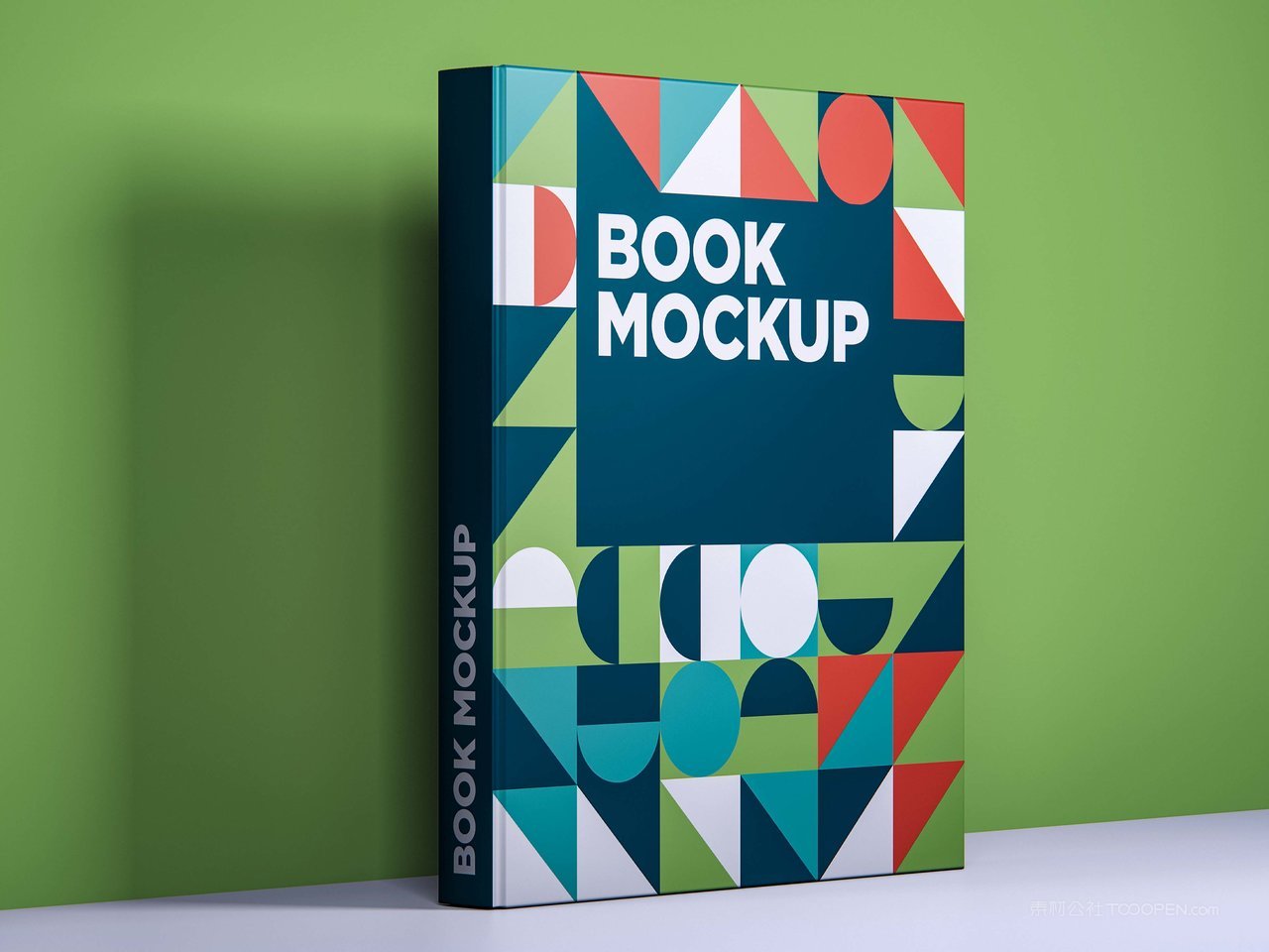 书籍封面设计样机