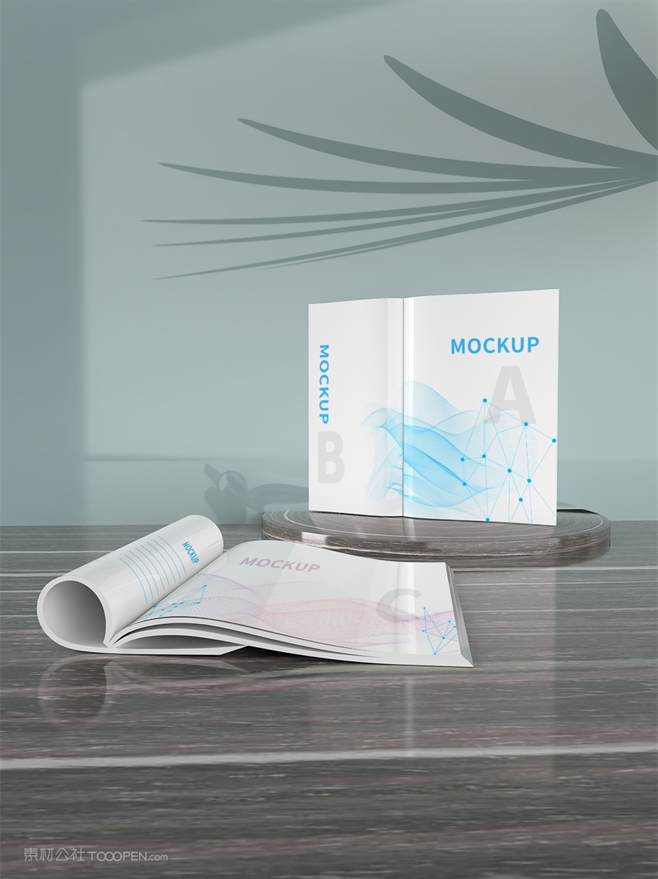 光影广告画册样机