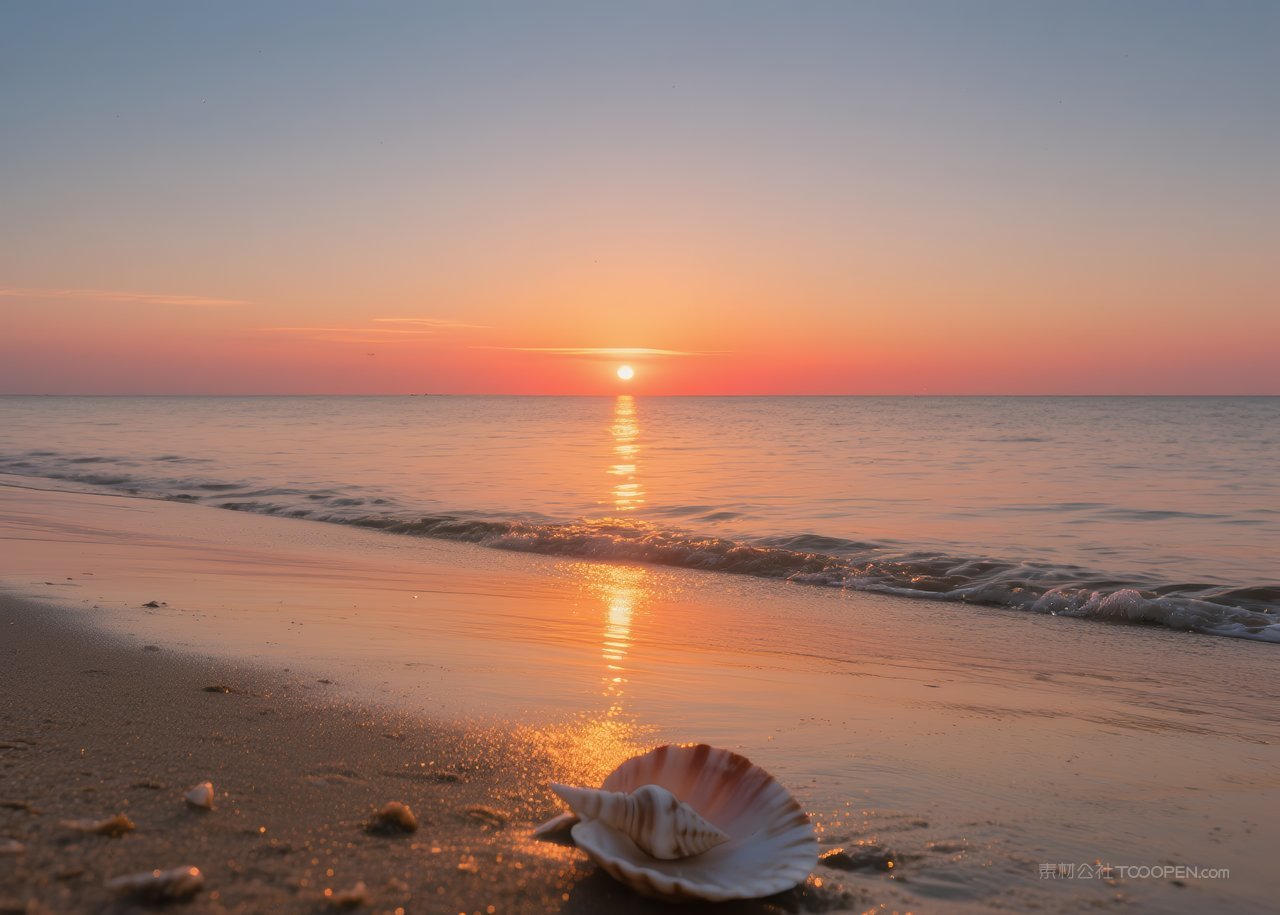 海边风景大海海滩海浪自然海景唯美