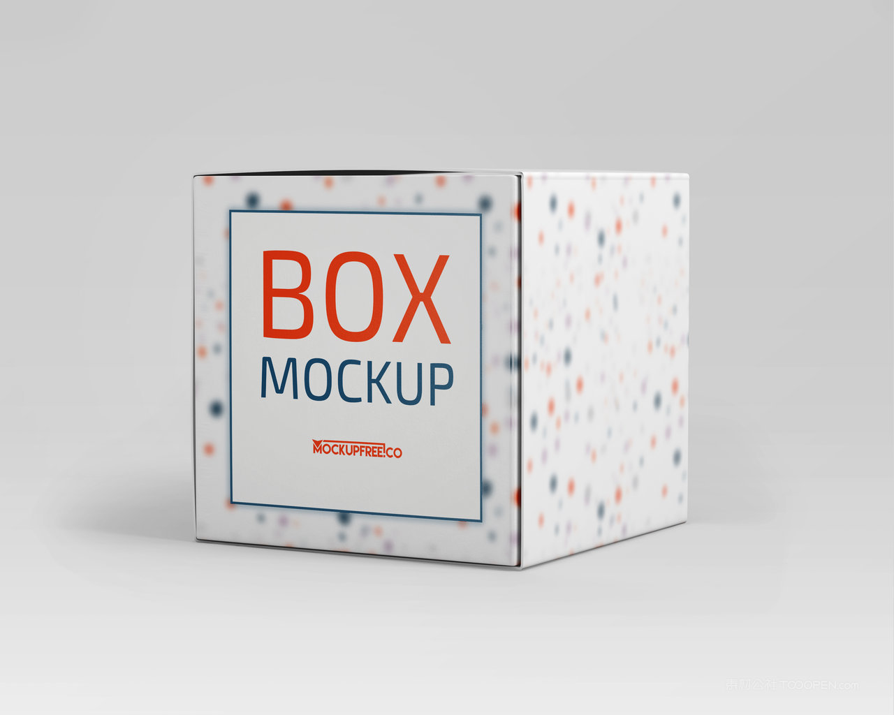 包装盒纸盒样机psd设计素材盒子商品包装盒psd分层素材