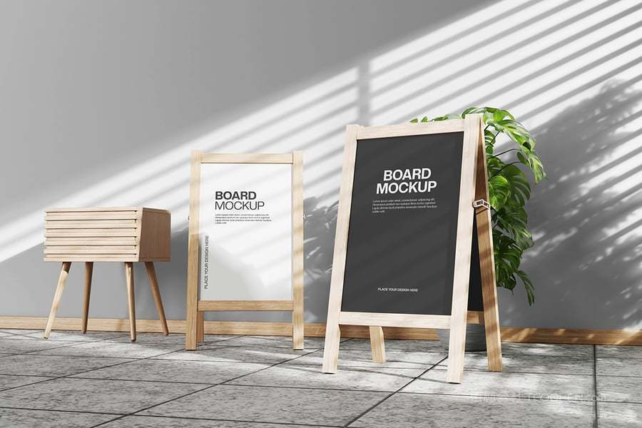 小展台海报样机