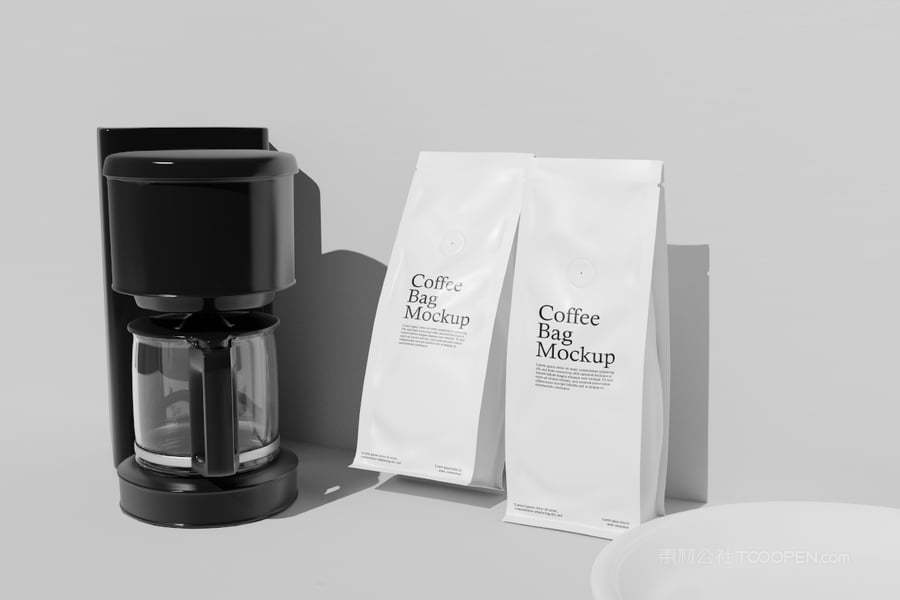 咖啡机咖啡袋样机