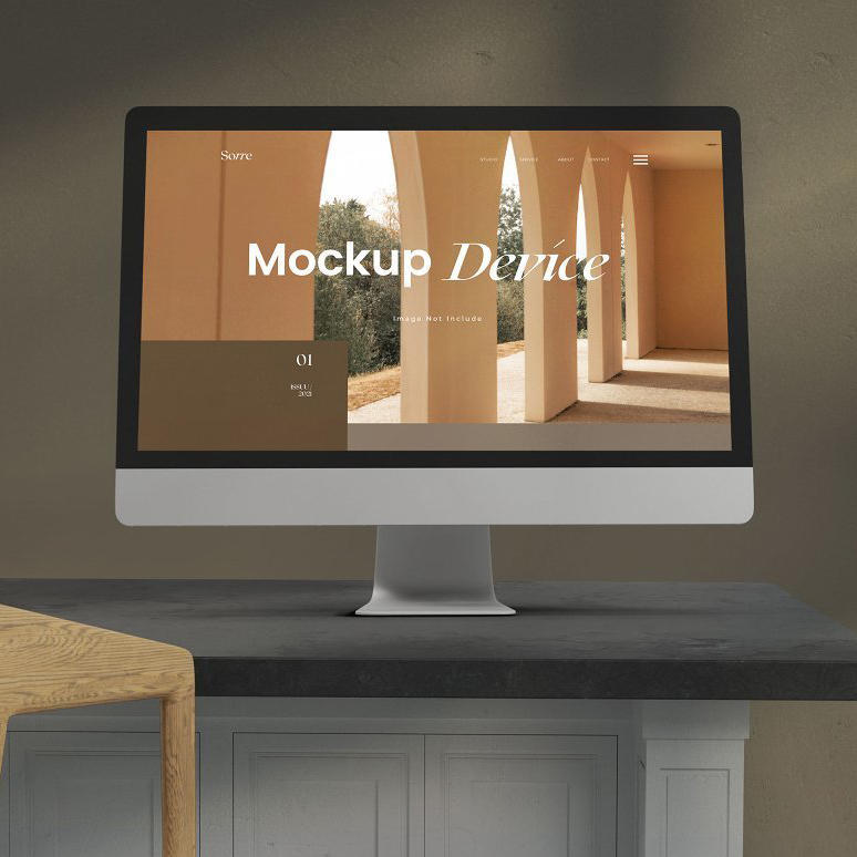 时尚质感ui界面样机