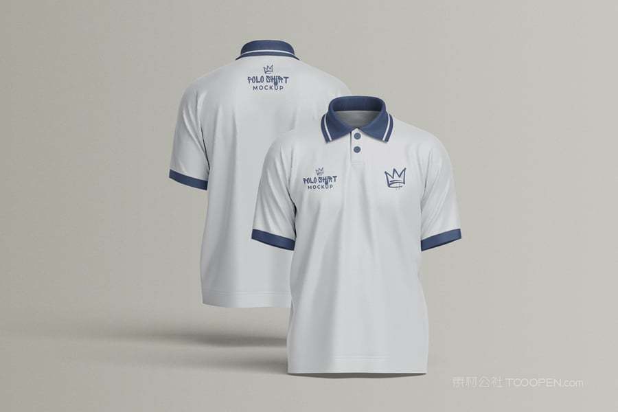 男士polo衫样机