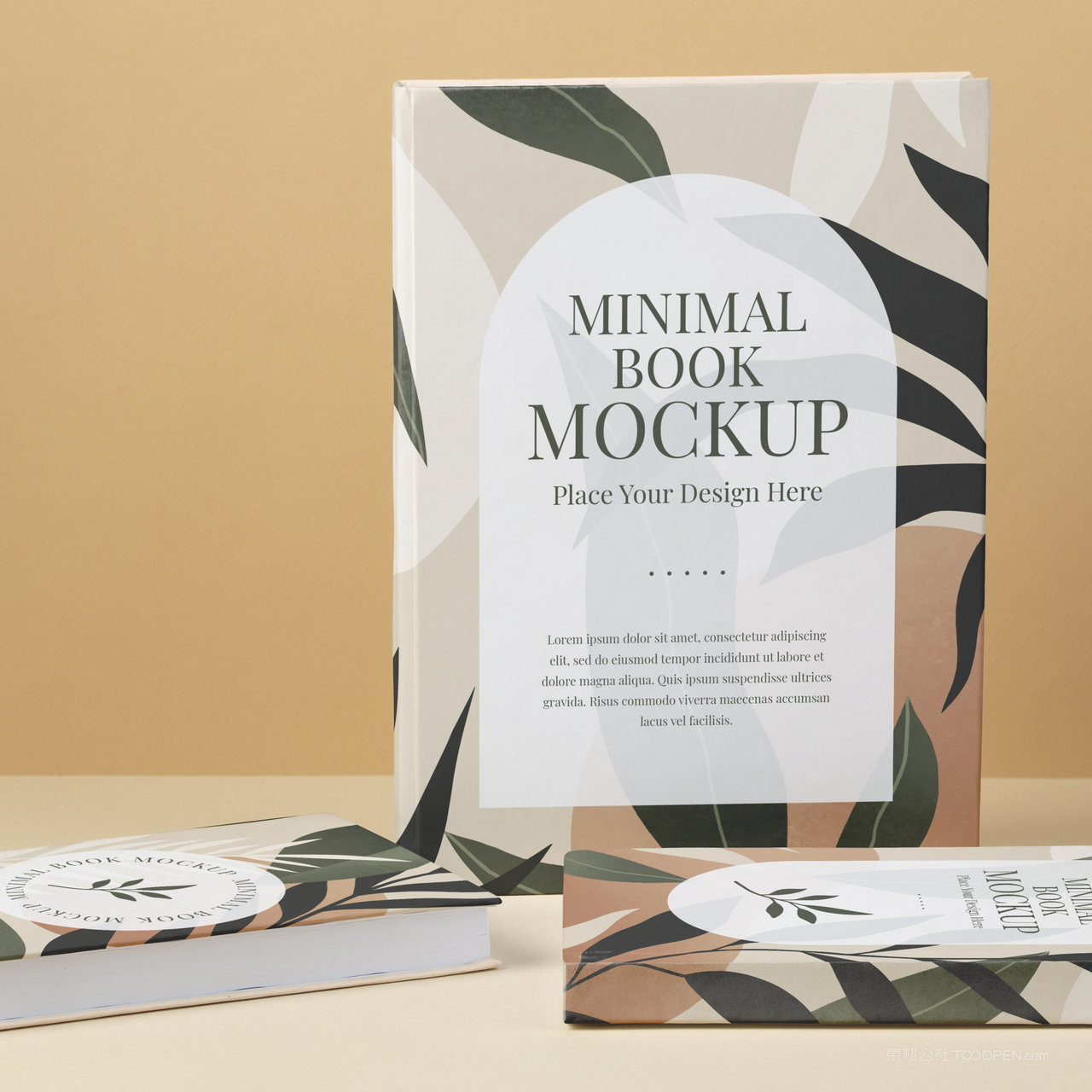 书籍产品画册贴图样机