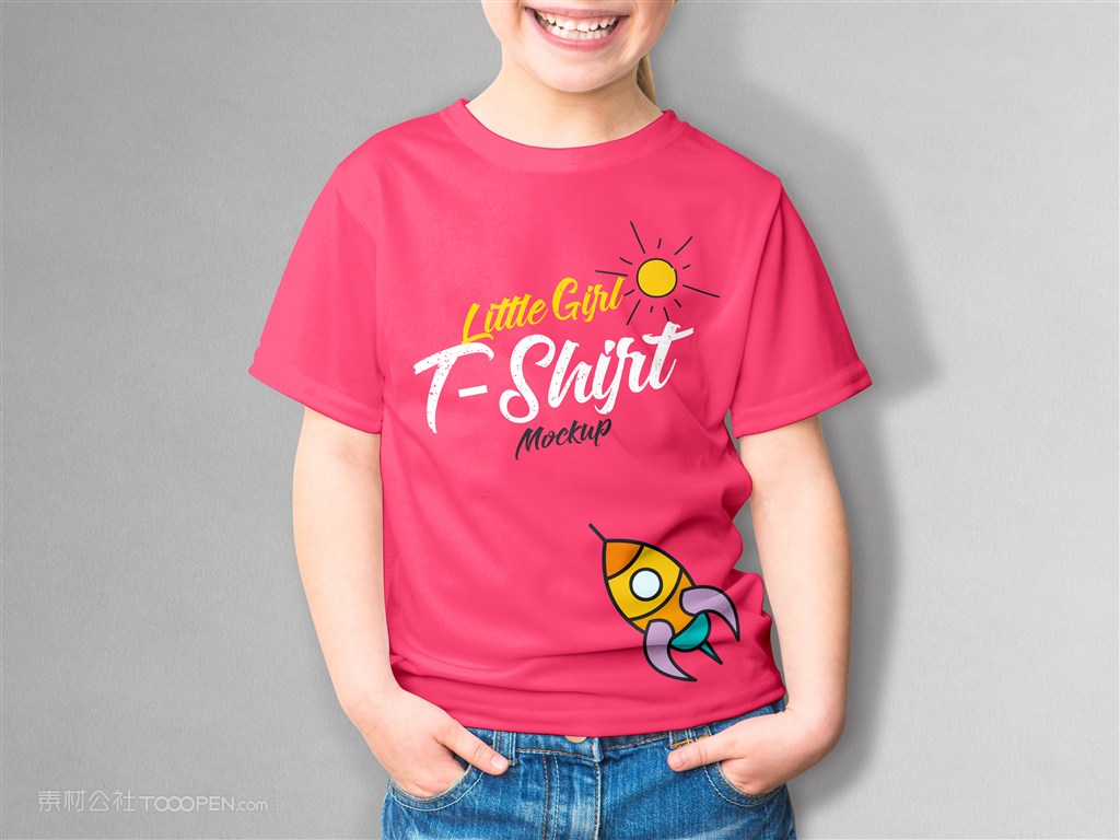 男士工作广告短袖T恤女士文化衫贴图样机设计模板效果VI素材PSD分层