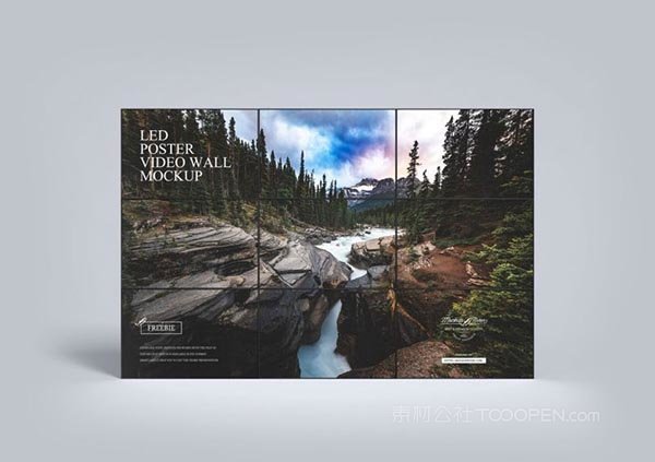 展览视频墙样机