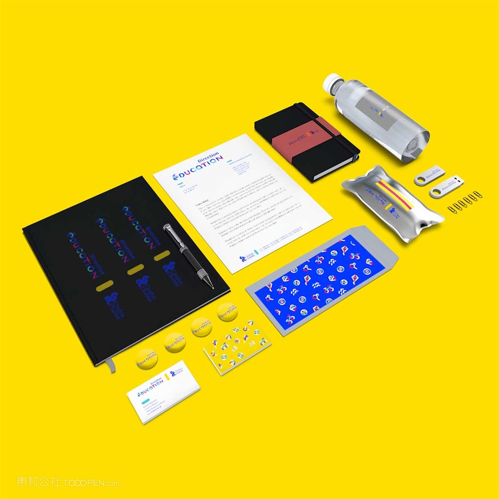 学校vi样机模板素材